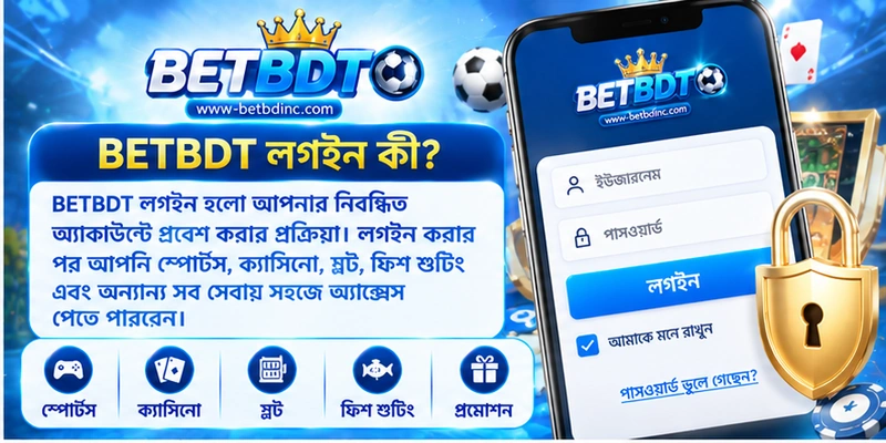 BETBDT লগইন কী?