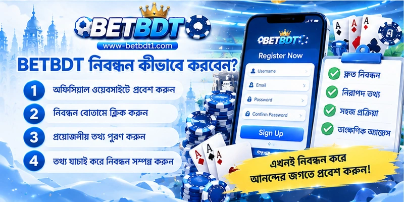 BETBDT নিবন্ধন কীভাবে করবেন?