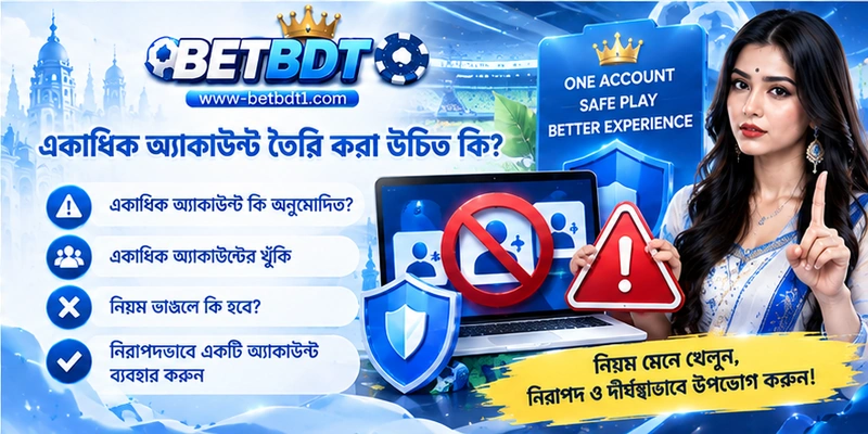 একাধিক অ্যাকাউন্ট তৈরি করা উচিত কি?