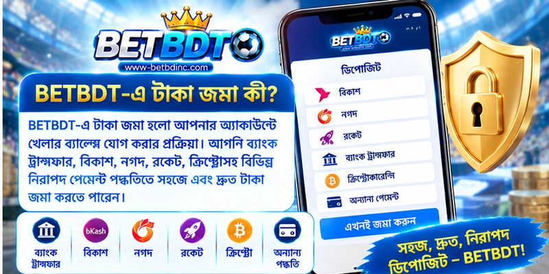 BETBDT-এ টাকা জমা কী? BETBDT-এ টাকা জমা কী?