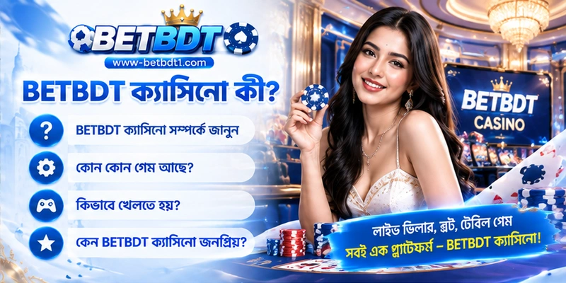 BETBDT ক্যাসিনো কী? BETBDT ক্যাসিনো কী?