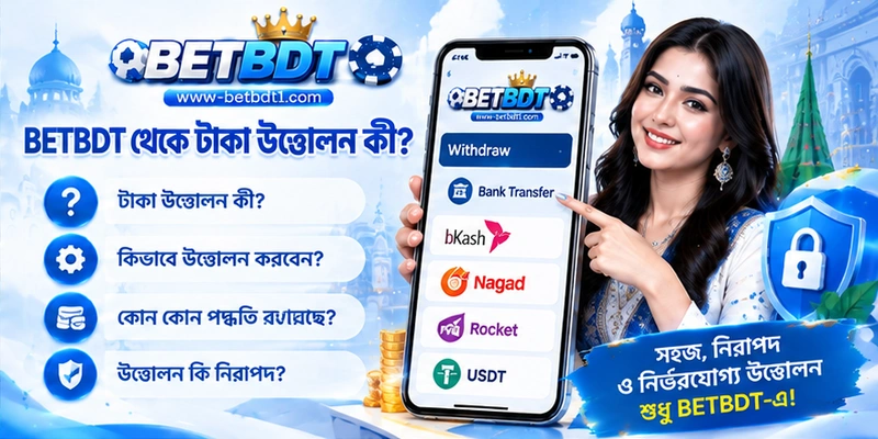 BETBDT থেকে টাকা উত্তোলন কী? BETBDT থেকে টাকা উত্তোলন কী?